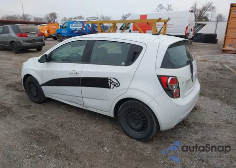 2013 Chevrolet Sonic Ls Auto из США, поврежденный, VIN 1G1JA6SH2D4206564